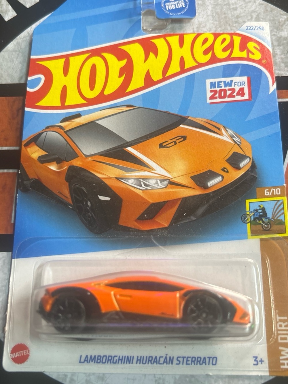 Hot Wheels Lamborghini Huracán Sterrato - Orange Toy Car